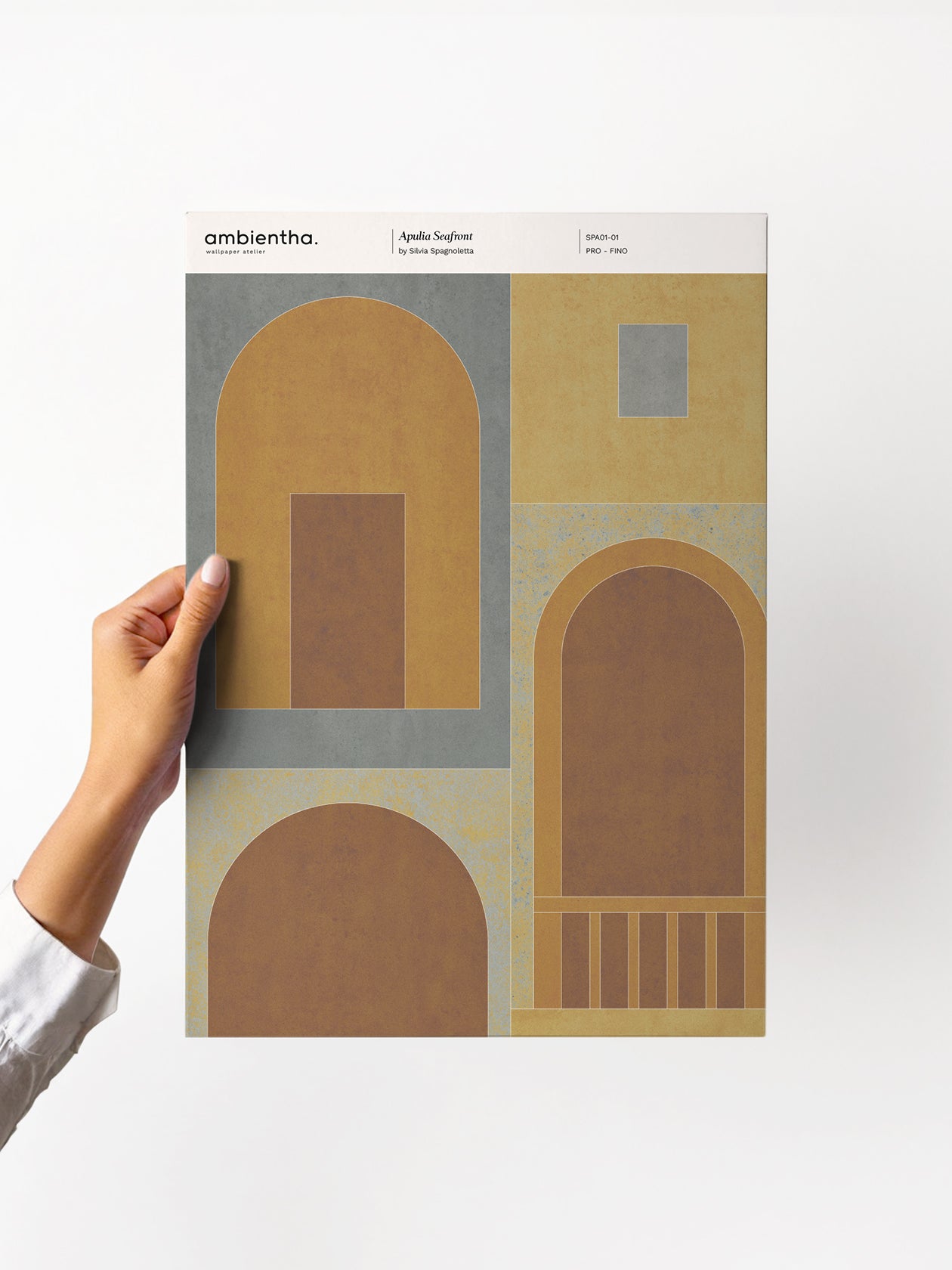 campione carta da parati apulia seafront