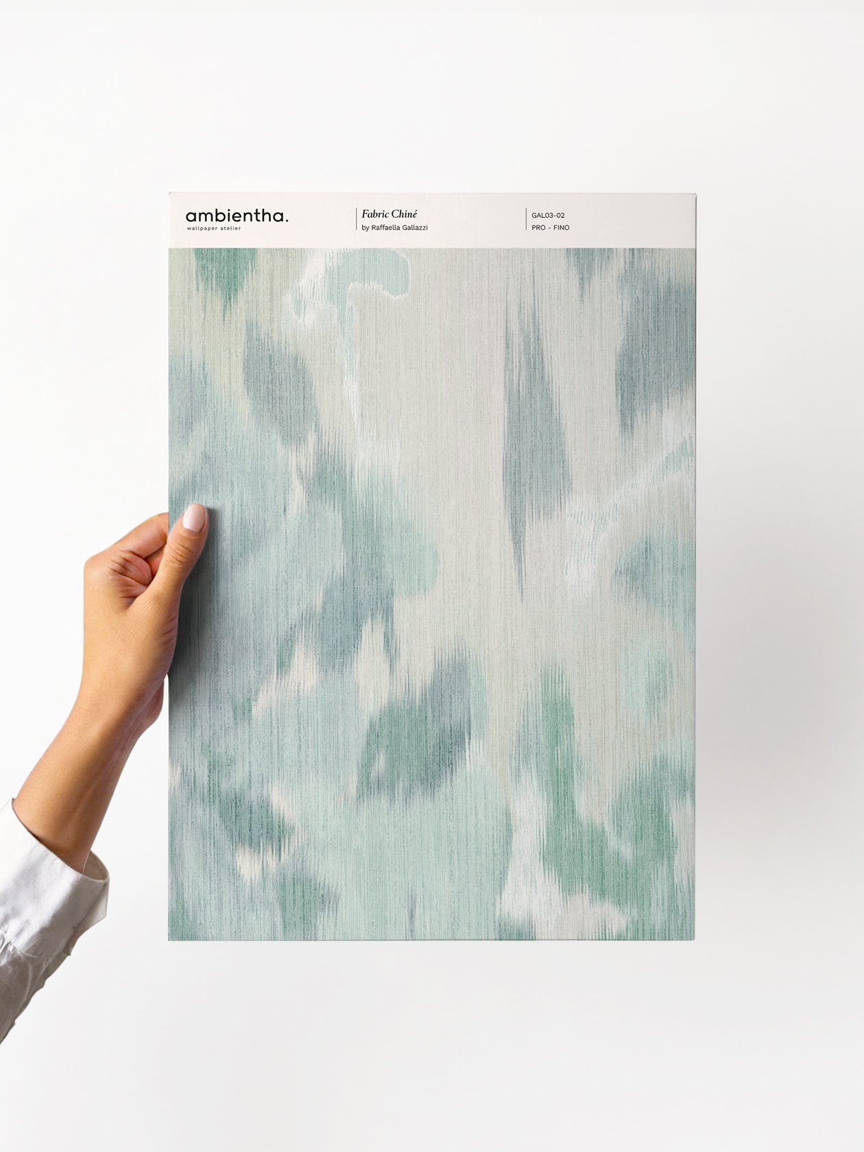 campione carta da parati fabric chine