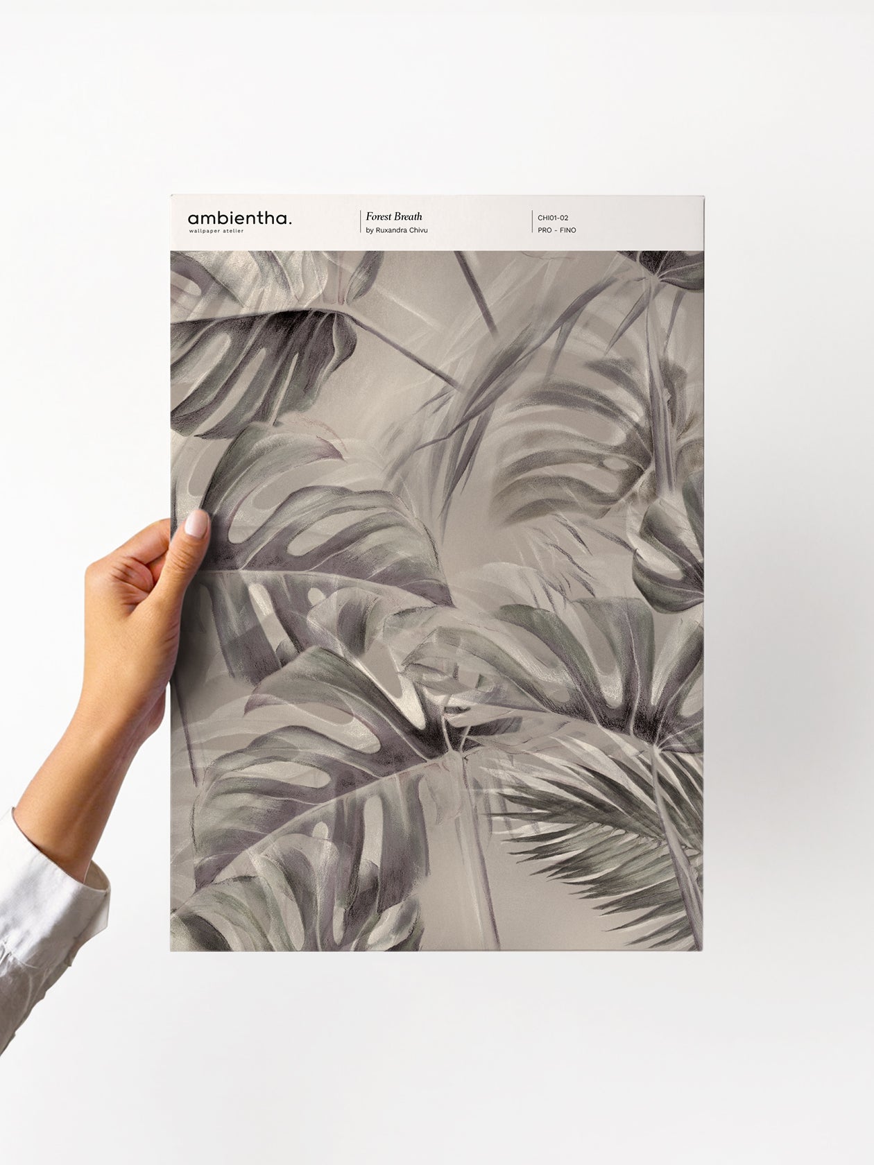 campione carta da parati forest breath