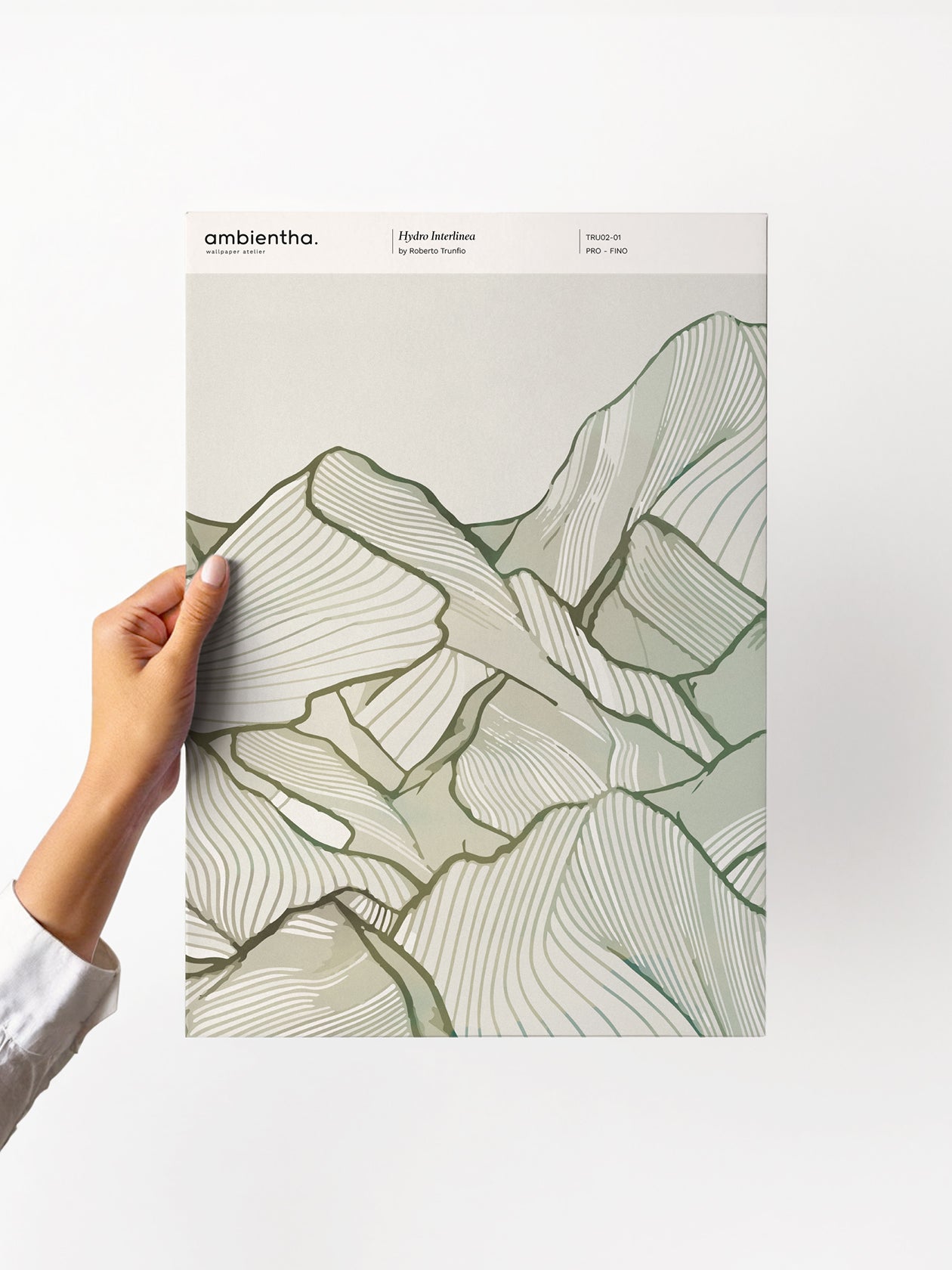 campione carta da parati hydro interlinea