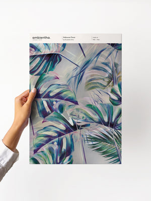 campione carta da parati iridescent forest