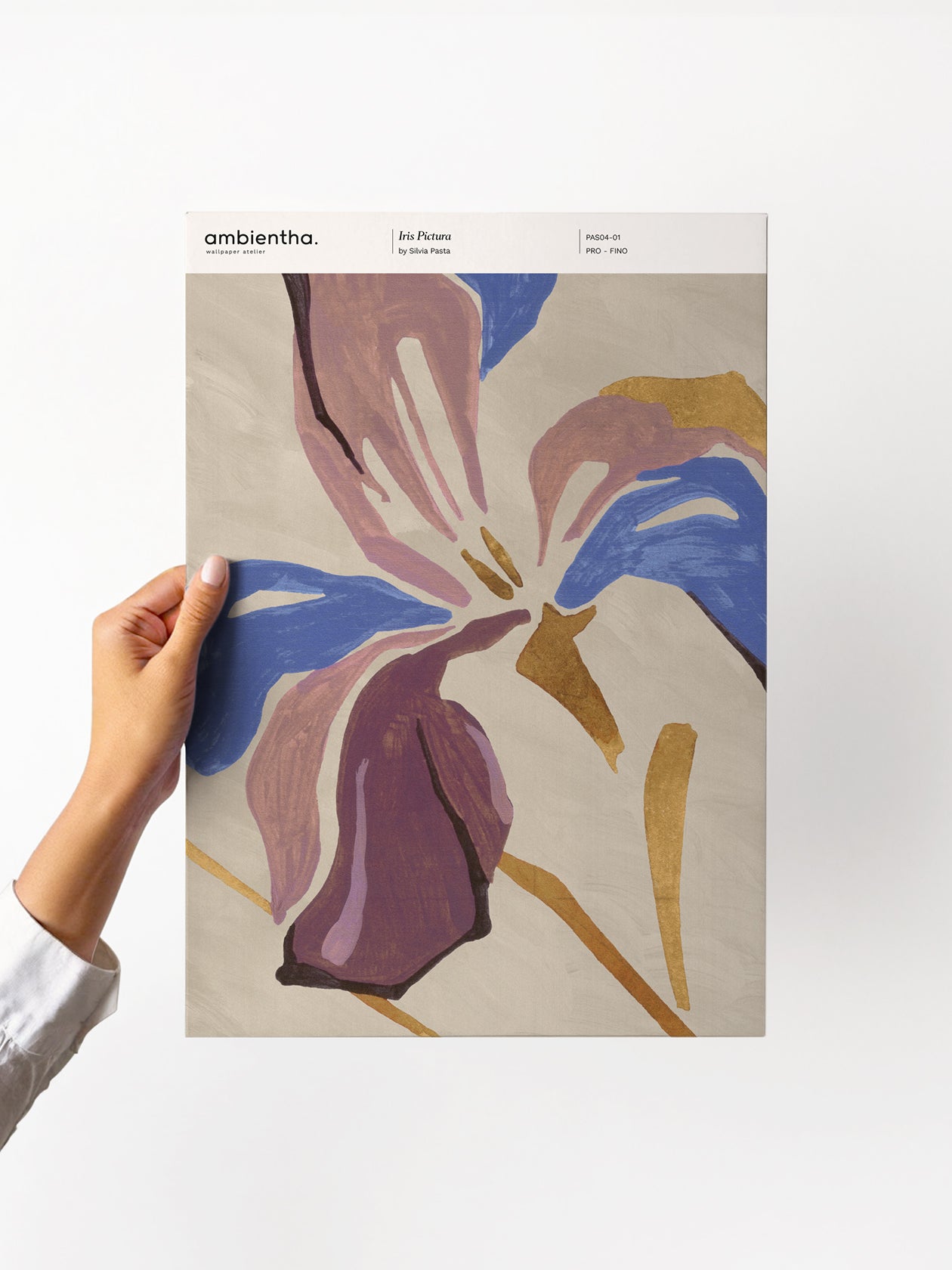 campione carta da parati iris pictura