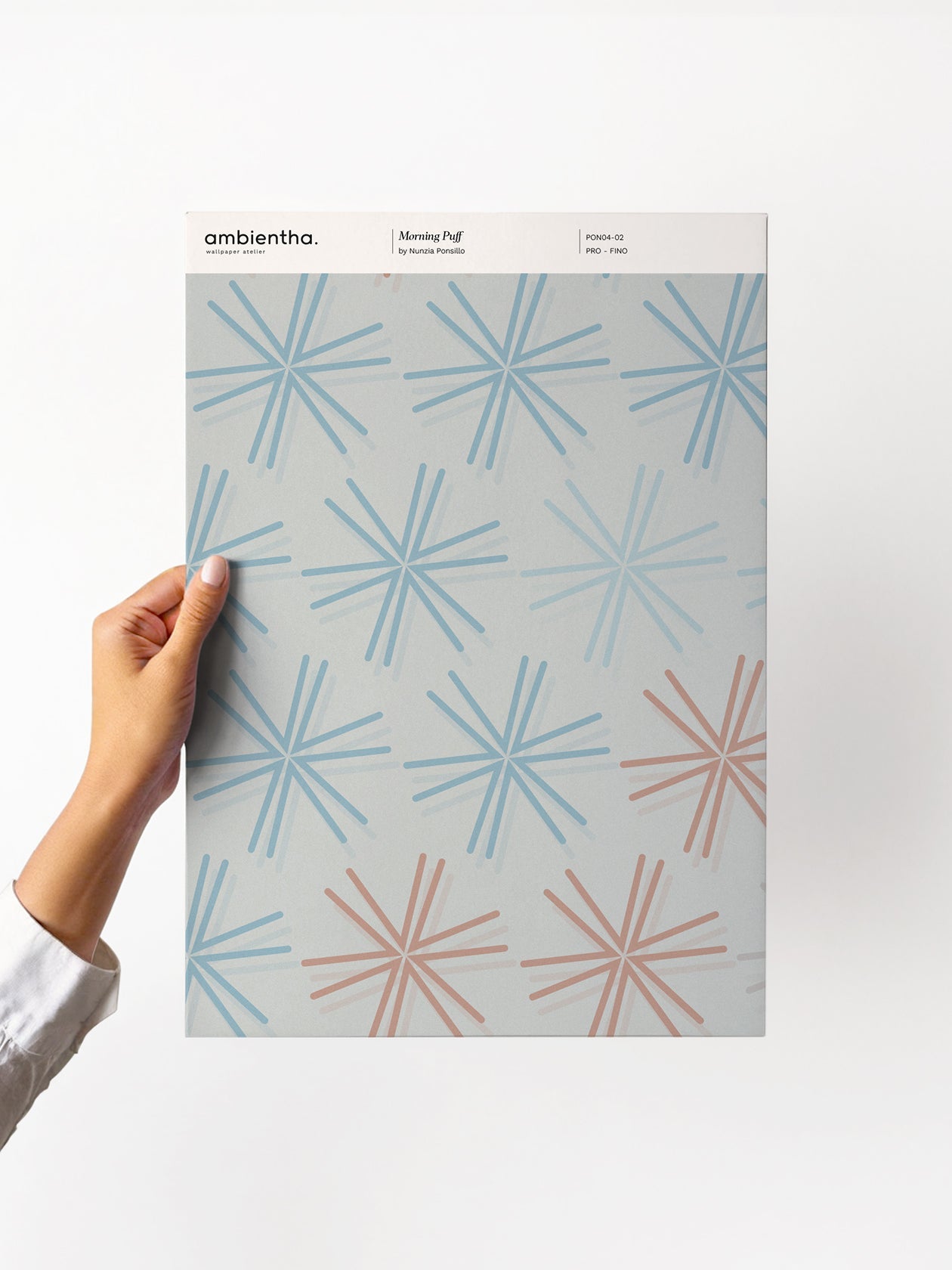 campione carta da parati morning puff