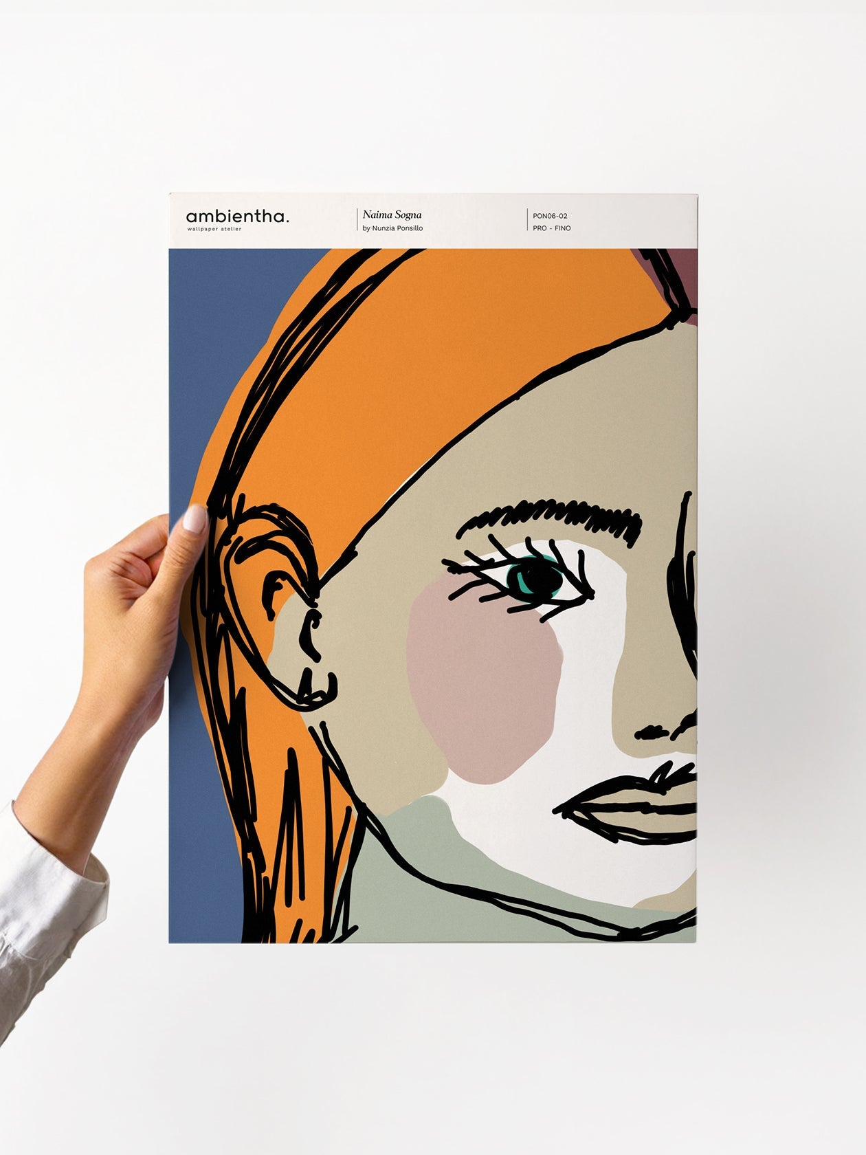 campione carta da parati naima sogna