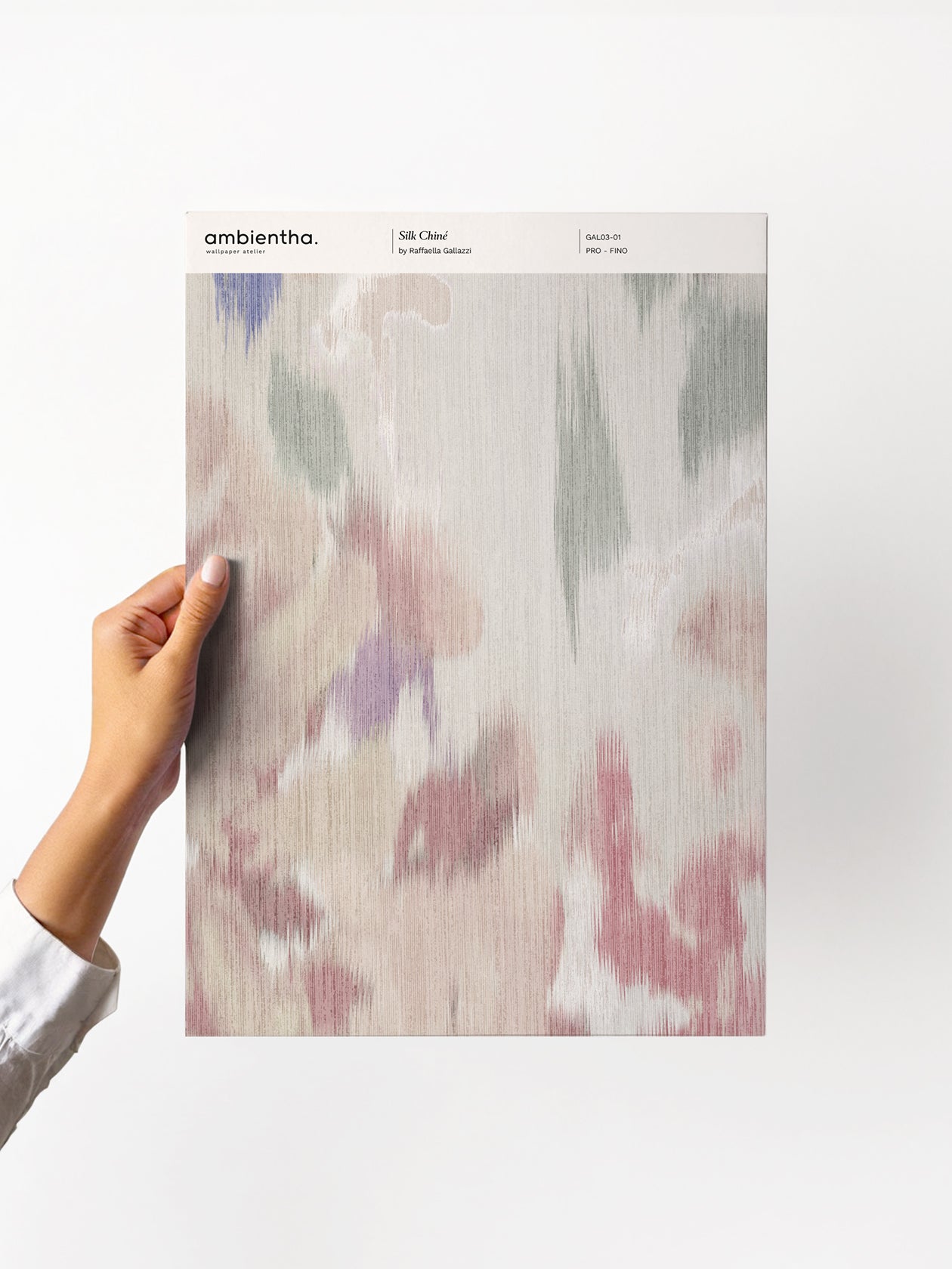 campione carta da parati silk chine