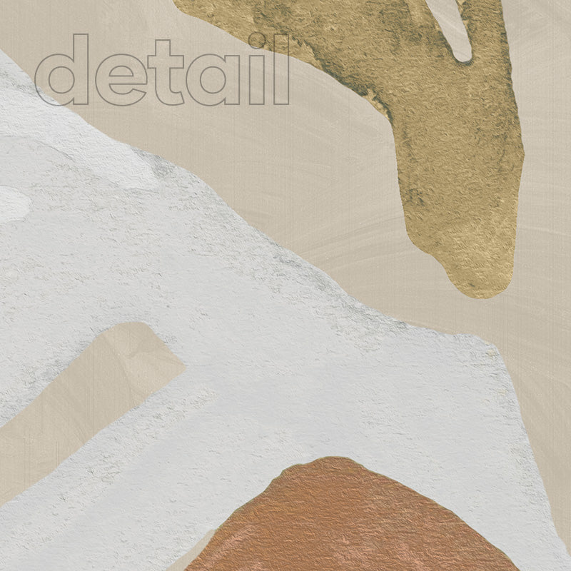 carta da parati oro beige