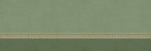 carta da parati verde e oro