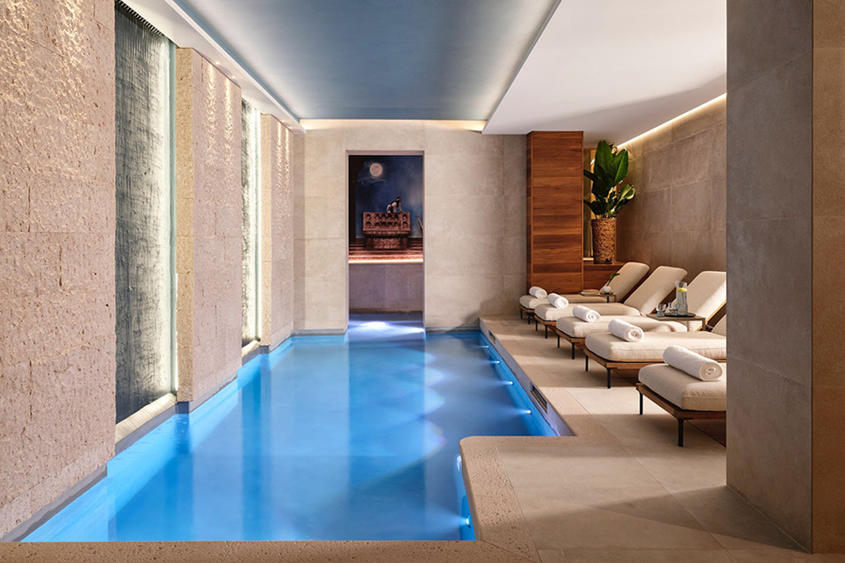interni spa carta da parati ambientha hotel