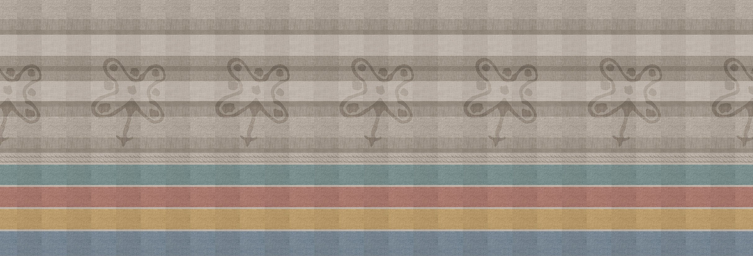 Carta da parati Rosa Camuna design by Ambientha with Atelier Giuliano&Giusy Marelli