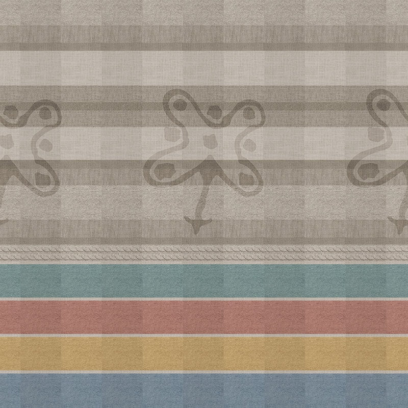 Carta da parati Rosa Camuna design by Ambientha with Atelier Giuliano&Giusy Marelli