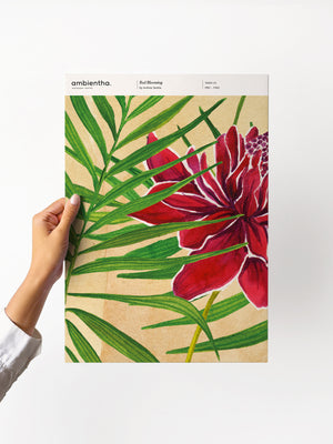 Red Blooming Sample