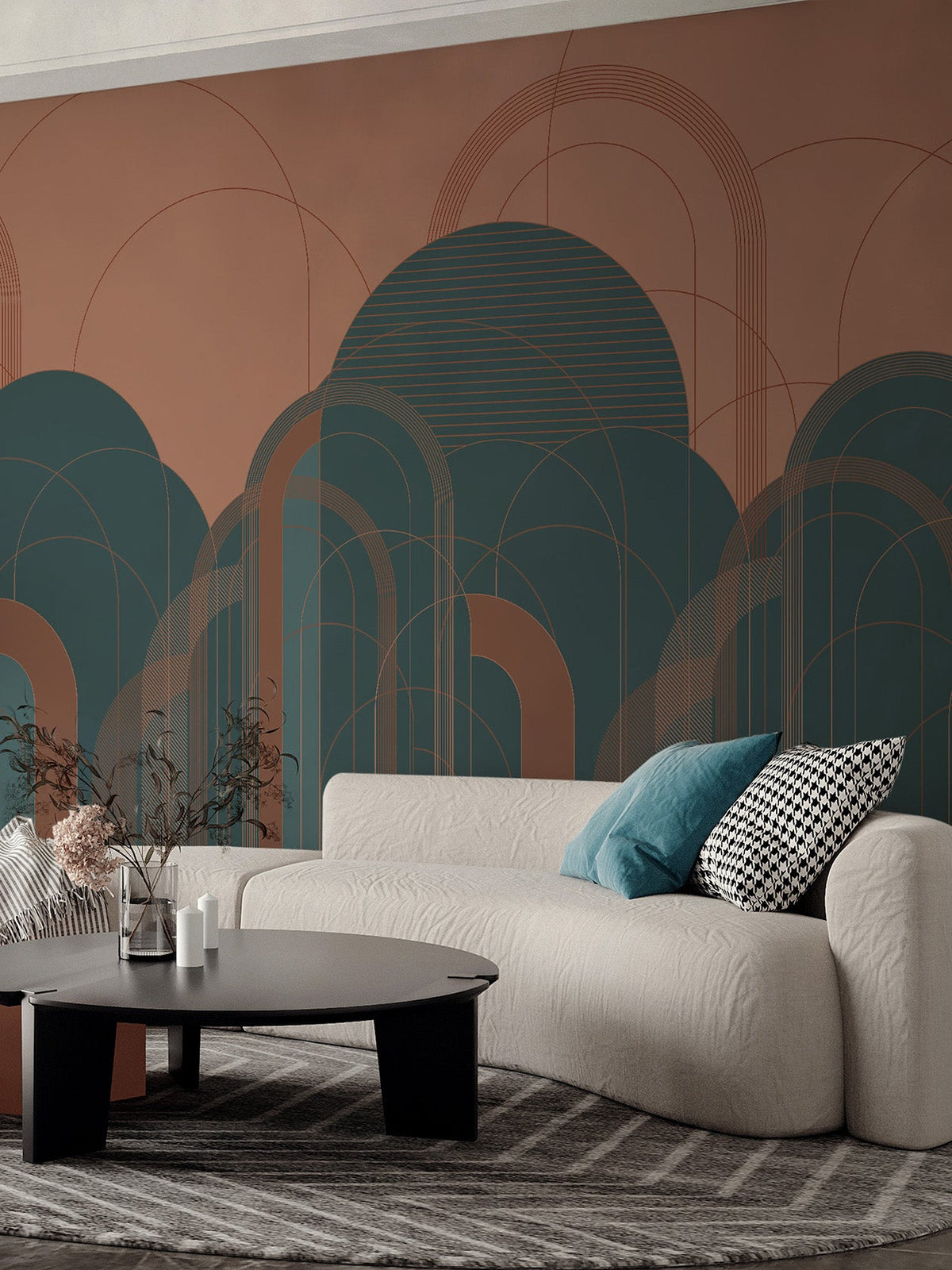 Atay Color Brick Wallpaper Samples | Atay Souk – Ambientha