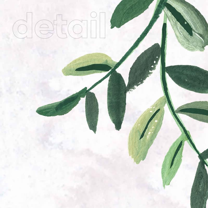 carta da parati piante Greenery