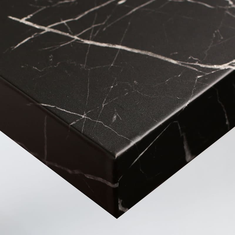 Ash Black Marble, rivestimento adesivo per mobili e pareti - Ambientha